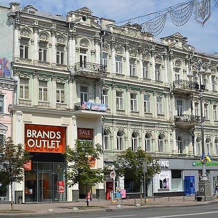 Lucky Hostel На Крещатике Kiev Exterior foto
